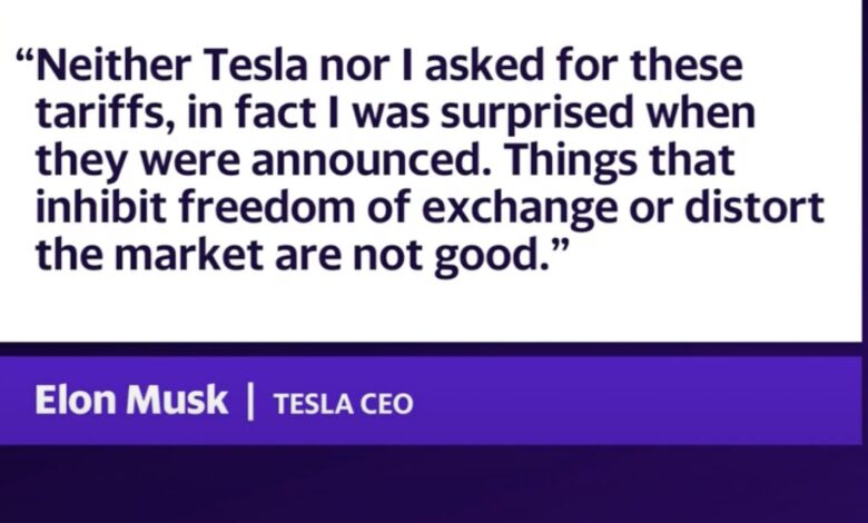 Elon Musk Criticizes New Tariffs on Chinese Electric Vehicles